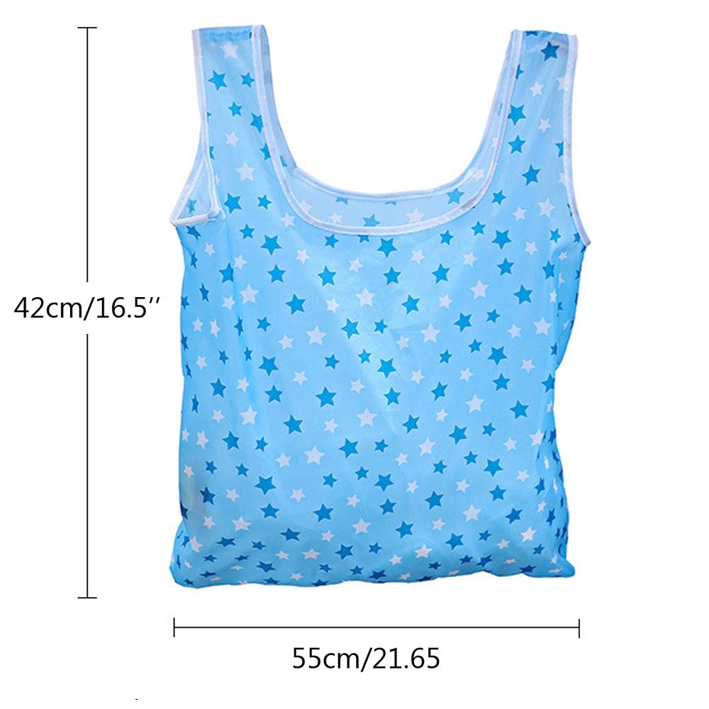 Kaxich foldable tote pocket-size when folded, convenient for purses and backpacks.
