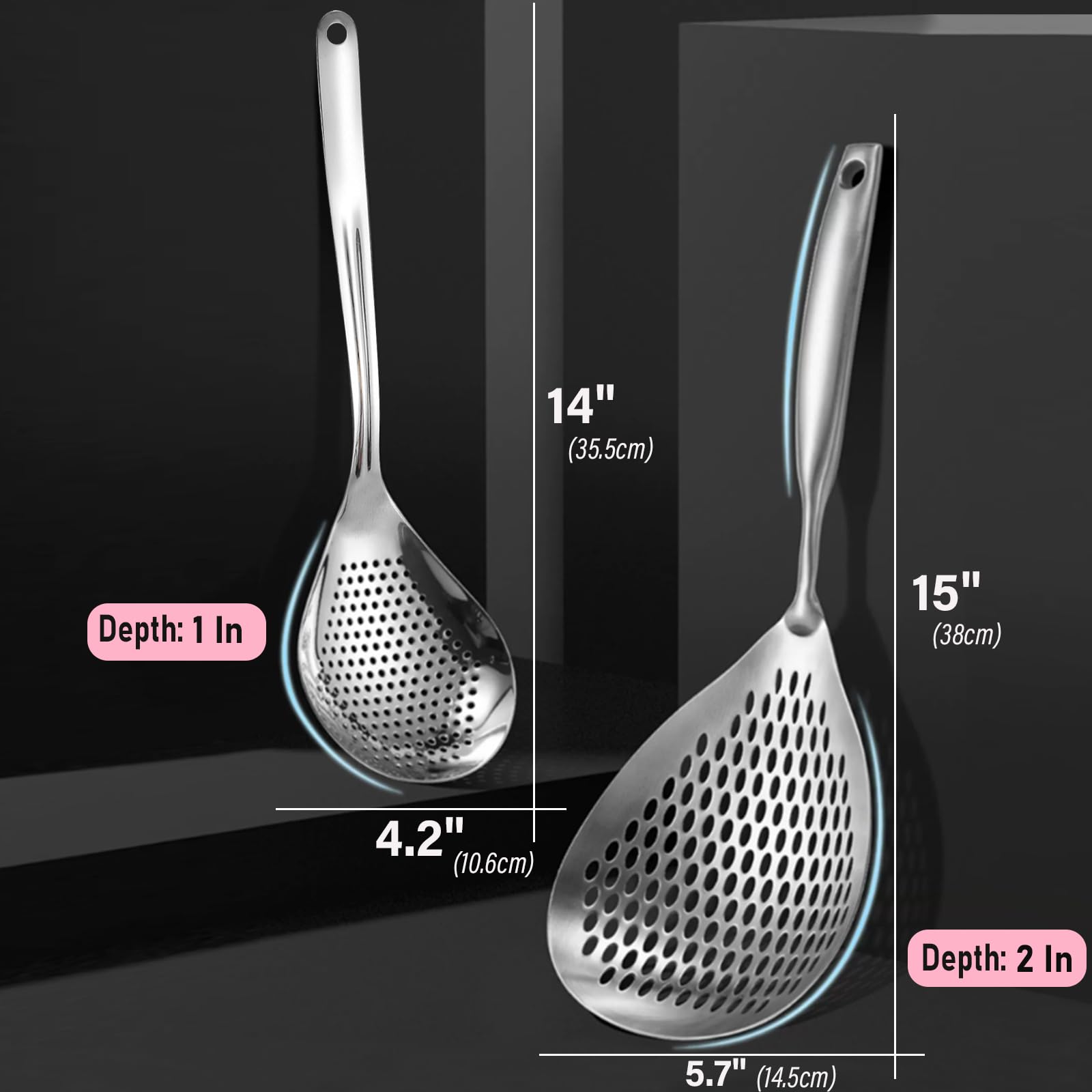 KAYCROWN 18-8 stainless steel construction for durability
