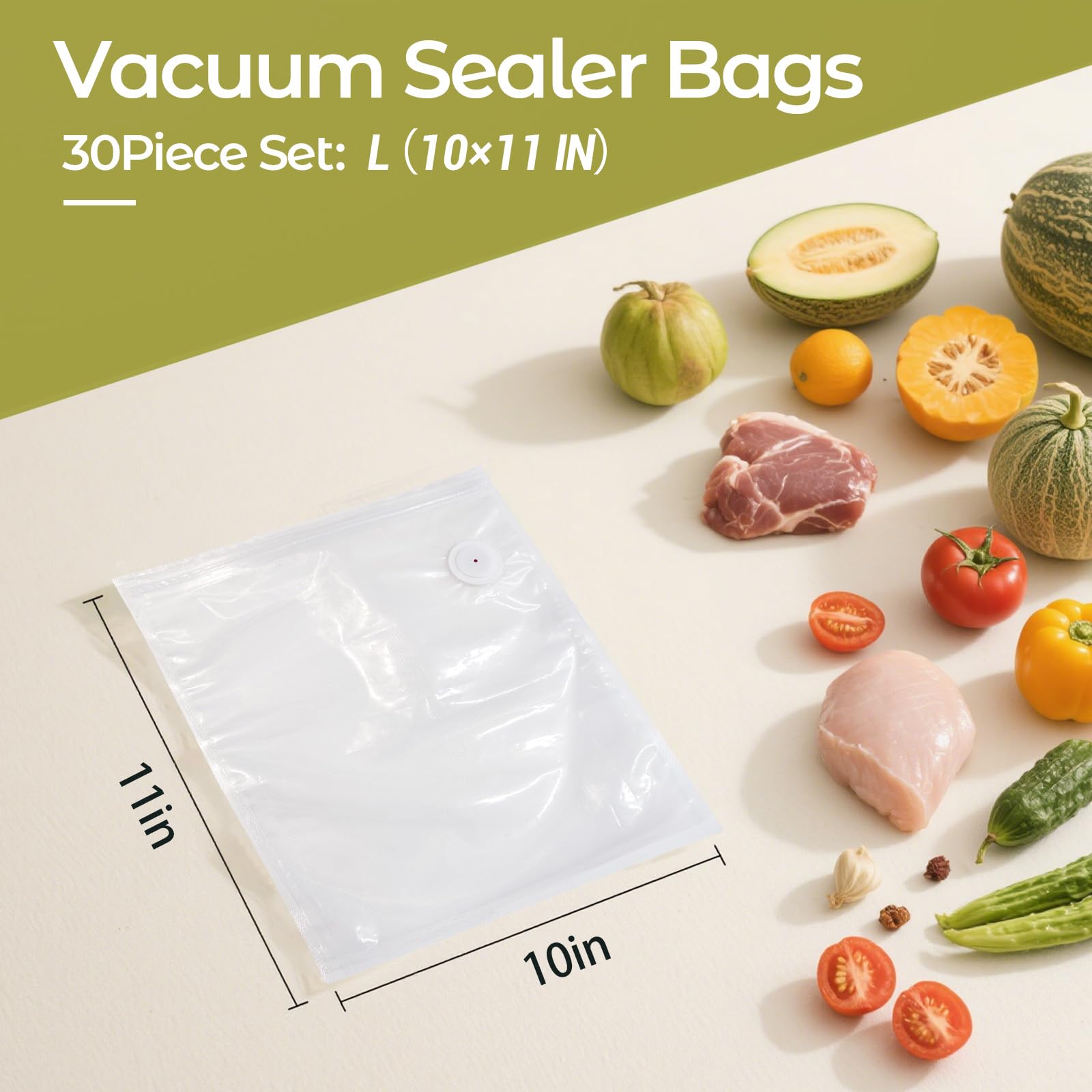 Kayiant BPA-free bags ensure safe food storage for everyday use.