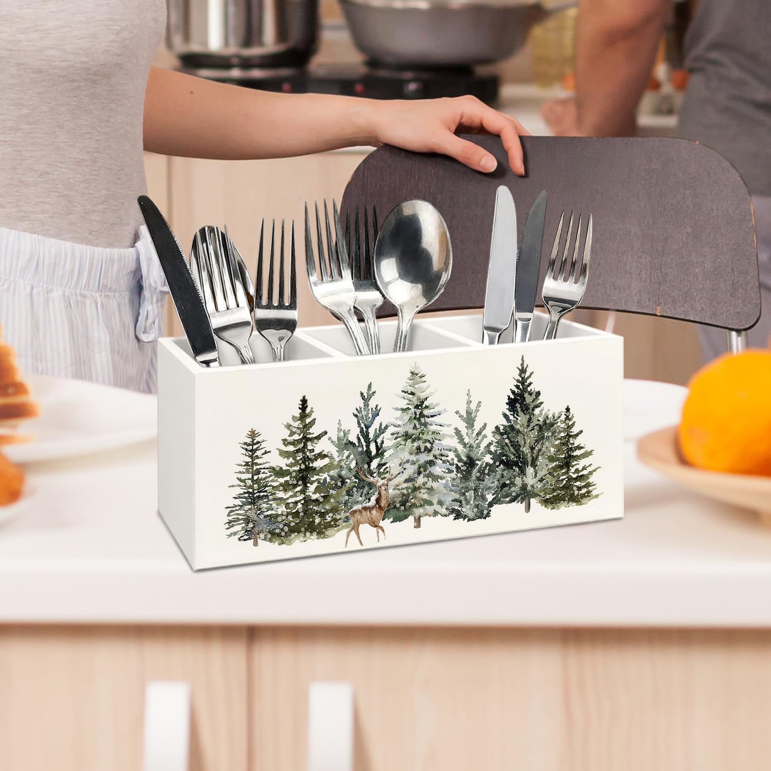 KBRCT desk or office wood organizer for tidy workspaces.