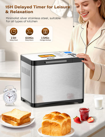 KBS 650W inverter motor delivers efficient, precise loaf cycles