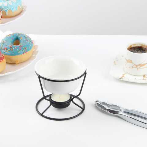 KCGANI butter warmers set ideal for seafood dipping and sauces.