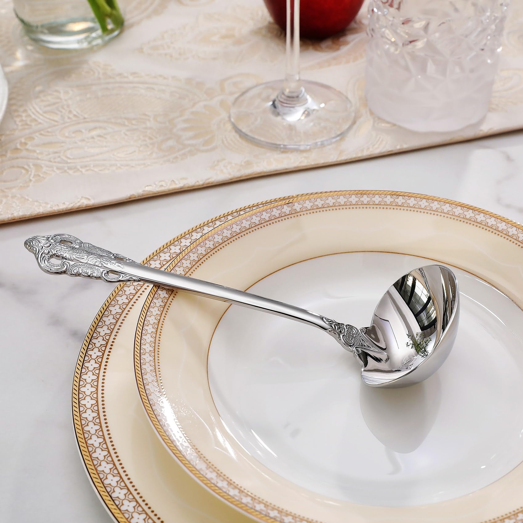 KEAWELL 18/10 stainless steel shine resists rust for long-lasting luster