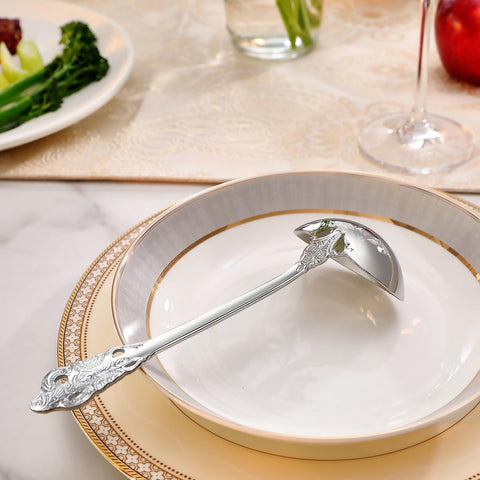 KEAWELL gravy ladle displayed on dining table for refined meals