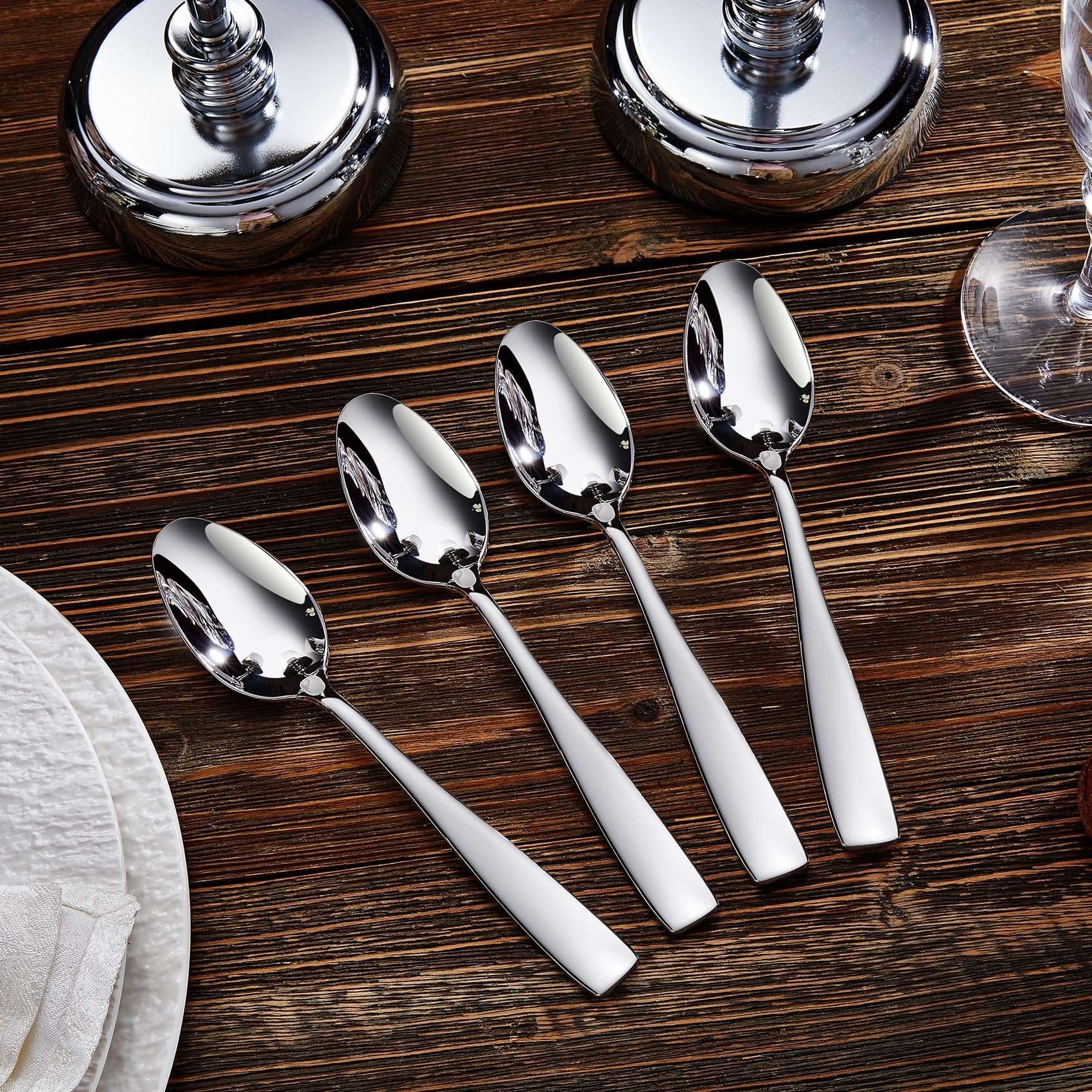 KEAWELL Louis spoon set dishwasher-safe design for easy, everyday cleaning.