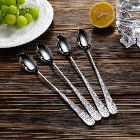 KEAWELL 9-inch spoon offers reach for tall glasses and punch bowls.