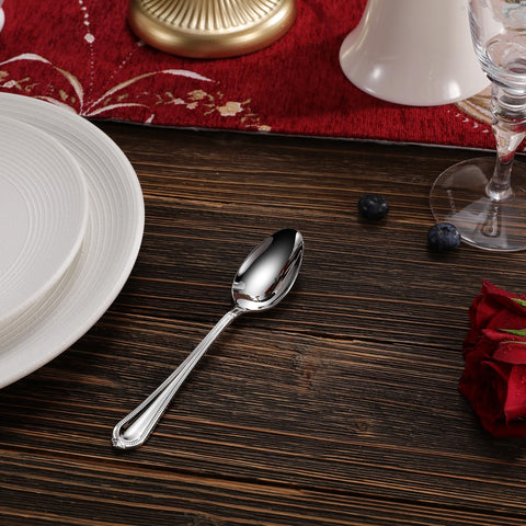 KEAWELL Pearl Edge 18/10 stainless steel resists tarnish for lasting shine.