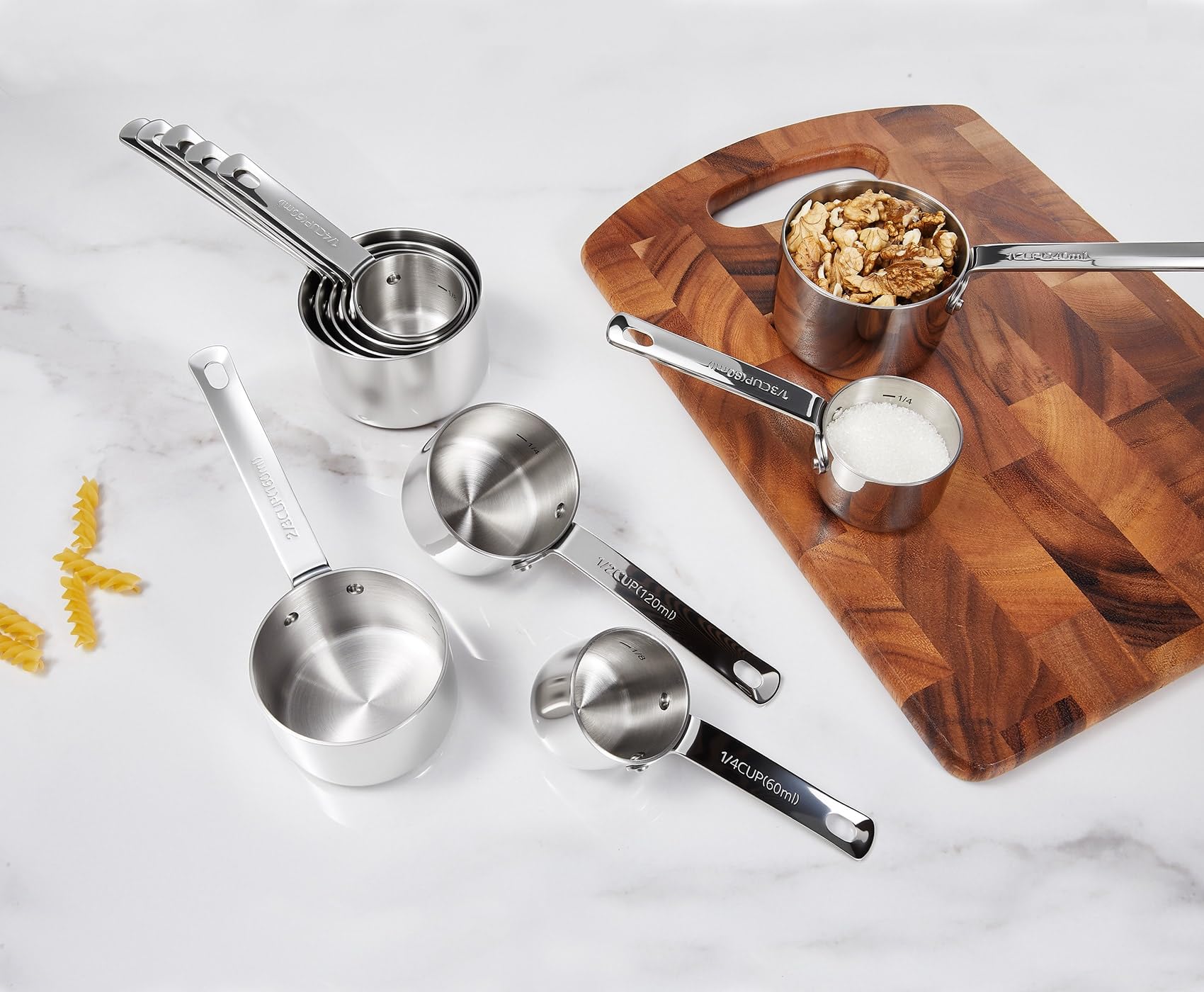 Keawell premium measuring cups 1/3 cup: accurate dry ingredient prep.