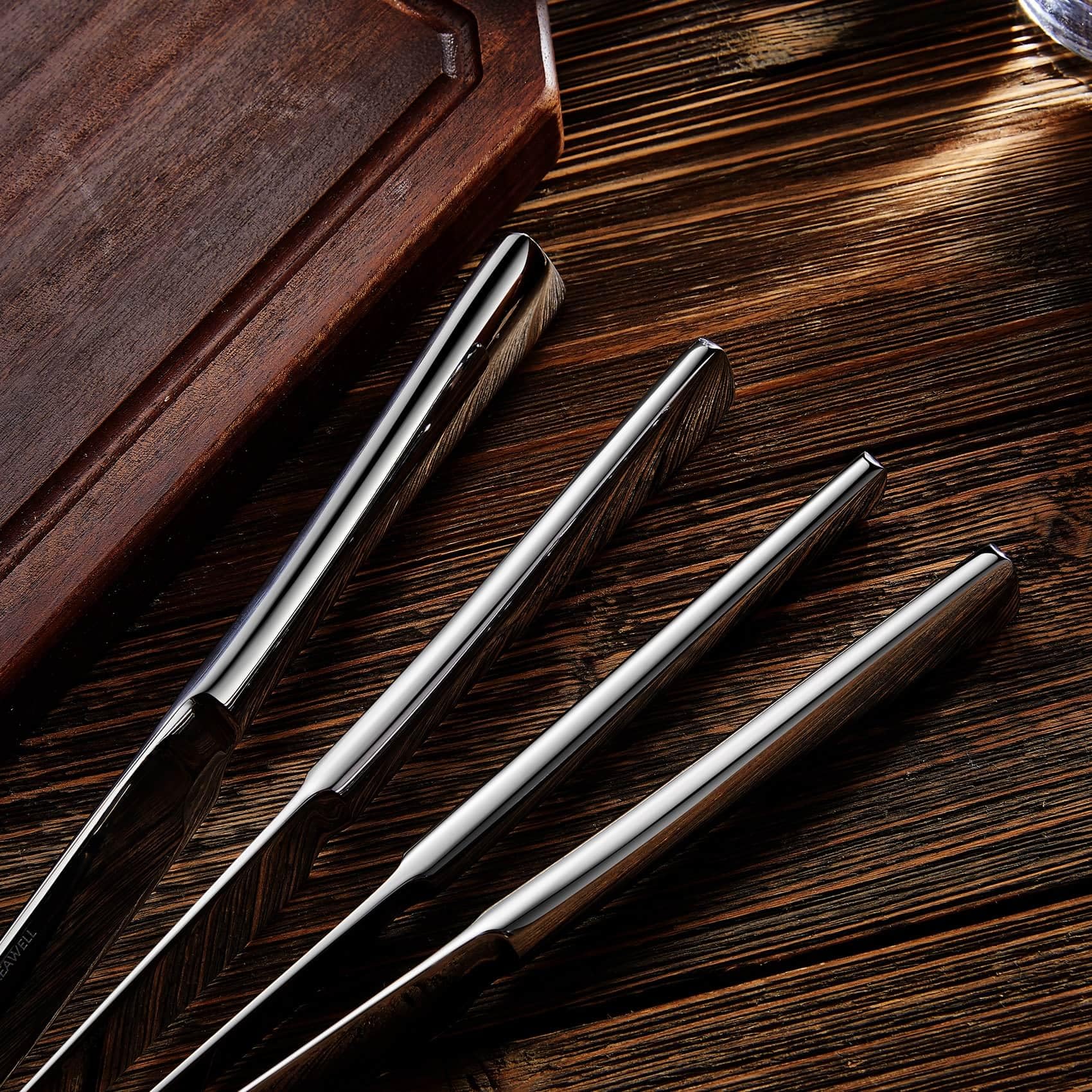 KEAWELL premium handle detail showing balanced weight and comfortable grip.