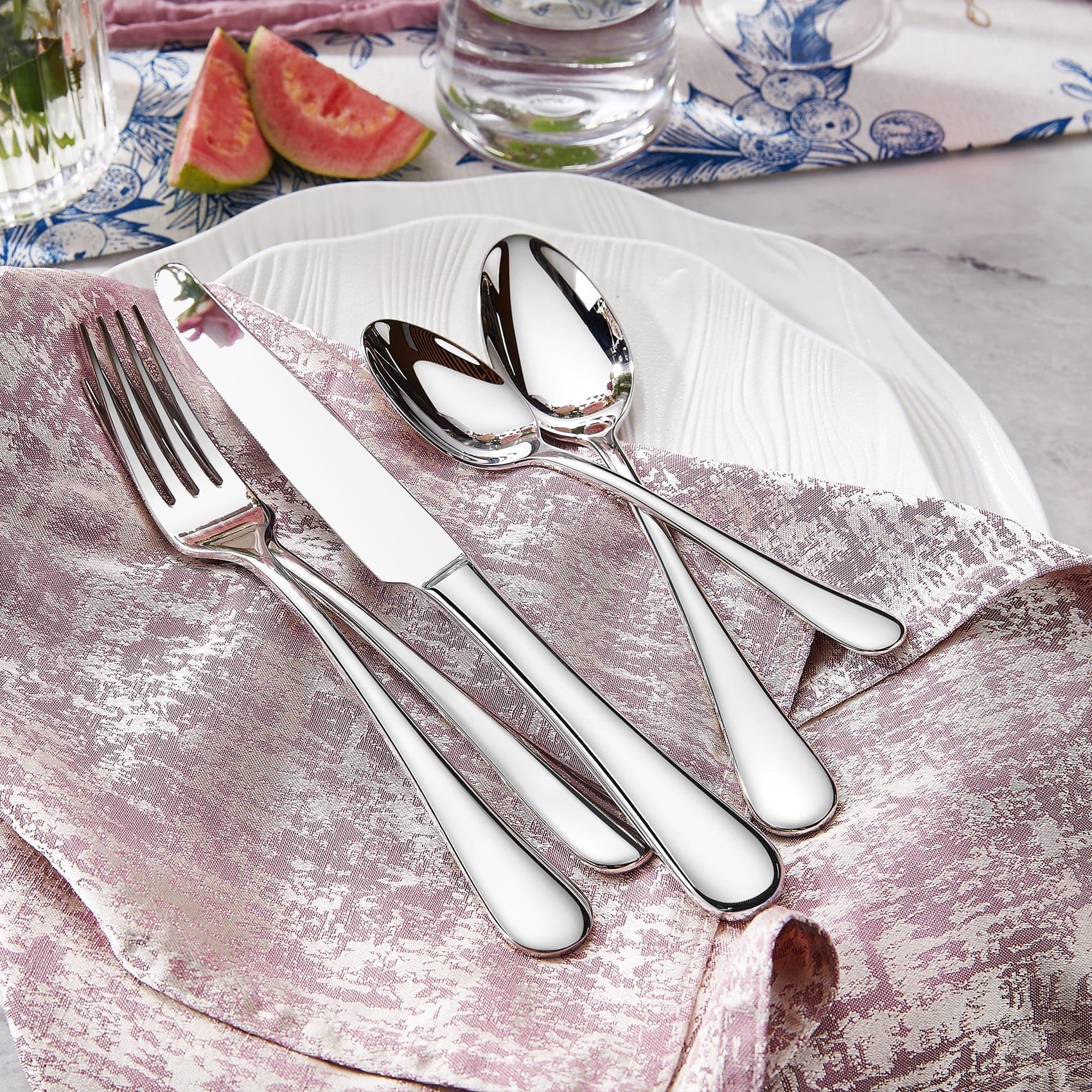 Keawell Verona durable flatware built for busy households and frequent entertaining.