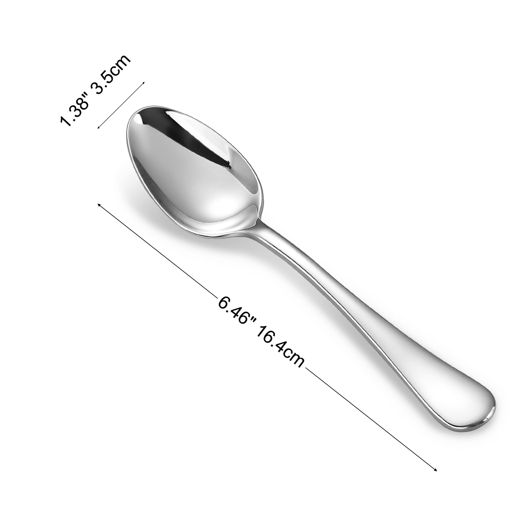 Keawell Verona ergonomic handles provide a comfortable grip during meals.