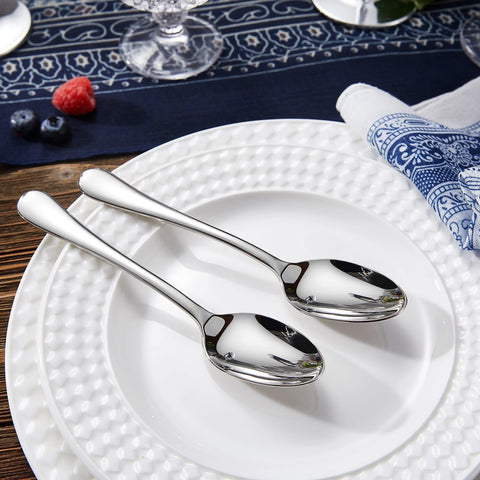 Keawell Verona 6.5-inch teaspoons sized for soups, cereals, and desserts daily.