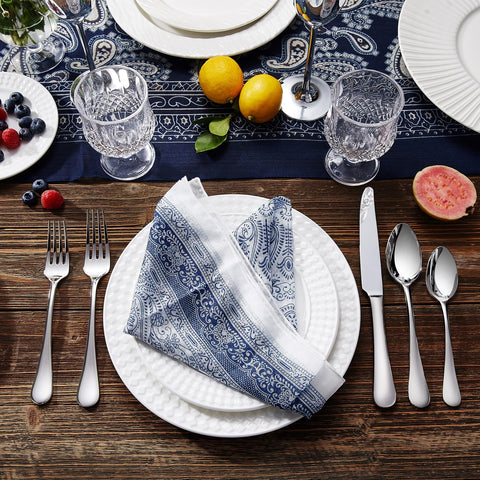 Keawell Verona timeless silhouette complements casual and formal tables.