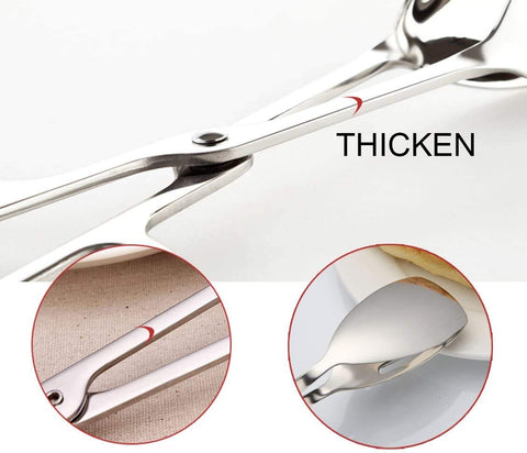KEBE versatile tongs for bread, salad, and cake at gatherings