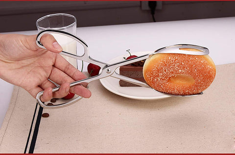 KEBE tongs with scissor-style handle for secure grip