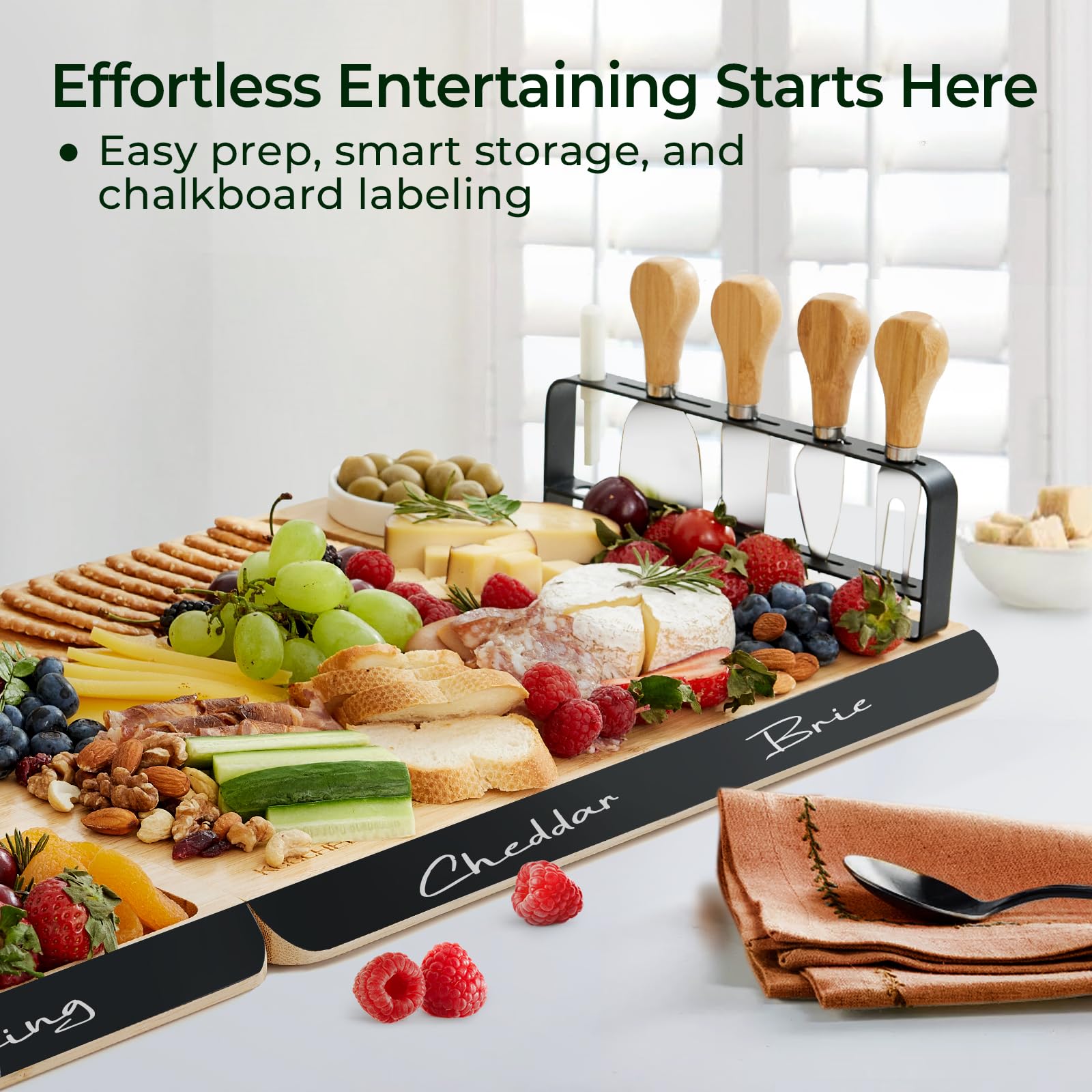 Keechee charcuterie board makes a stylish housewarming wedding gift