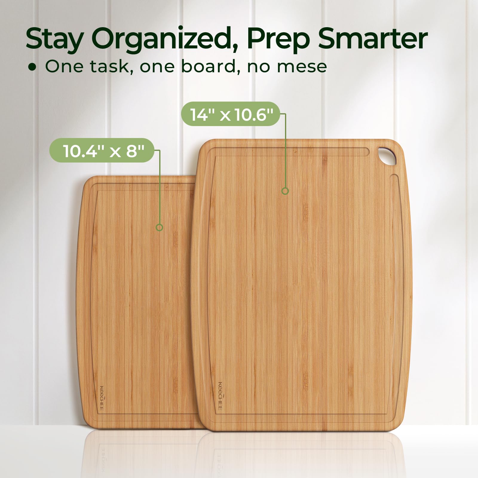 Keechee board serves as stylish serving platter for cheese.