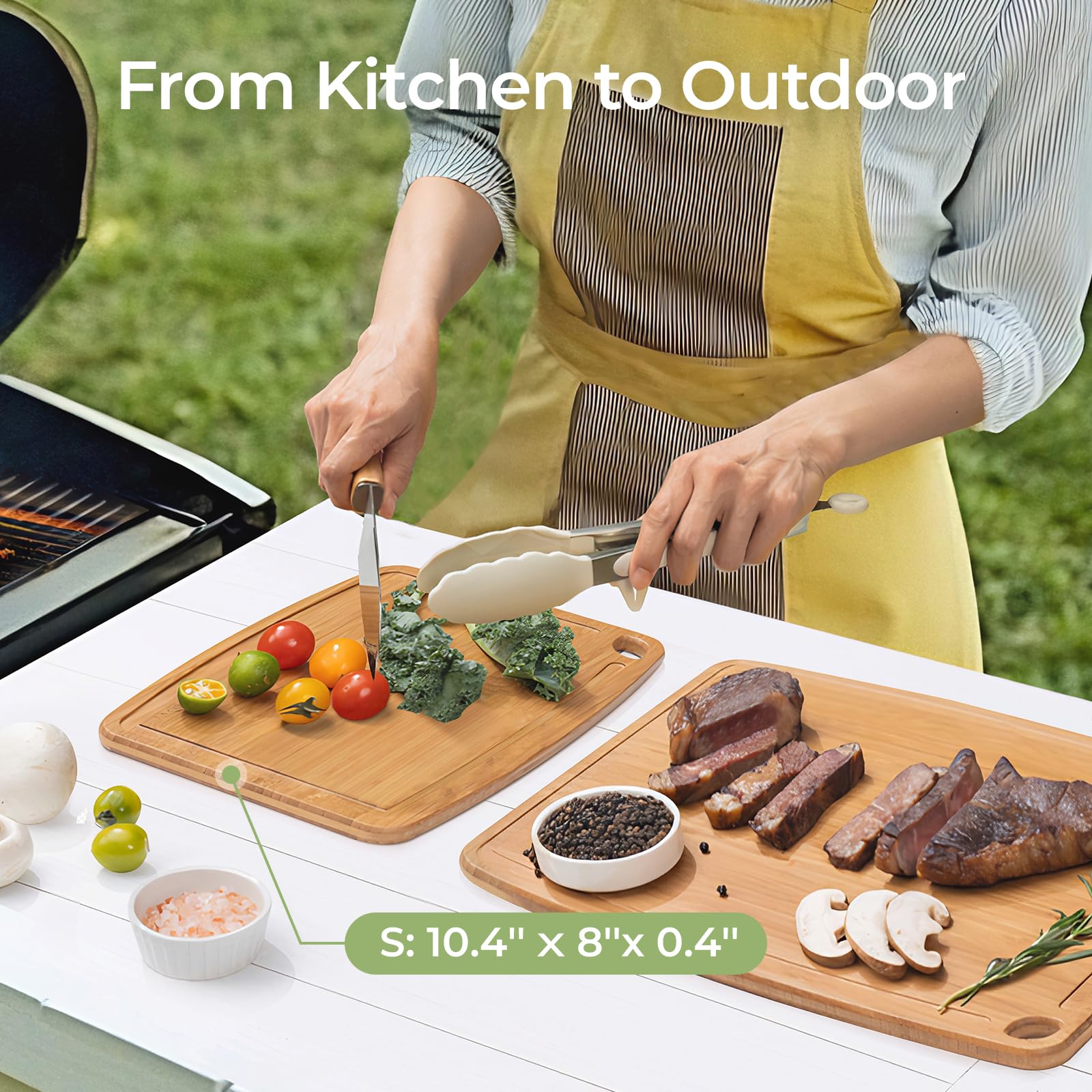 Keechee gift-ready bamboo board shown in an attractive package for gifting.
