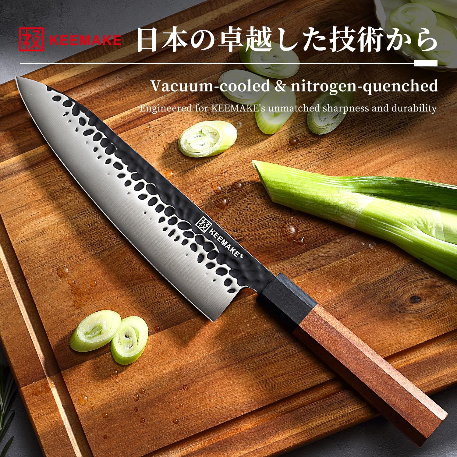 KEEMAKE elegant gift packaging makes it a thoughtful chef gift.