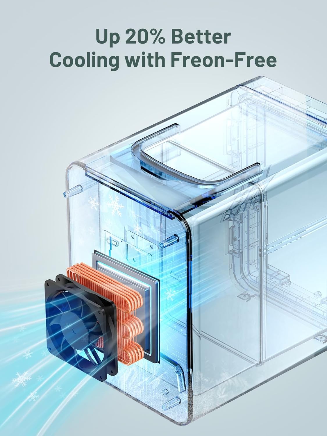 KEENSTAR thermoelectric design combines energy efficiency with reliable temperature control.