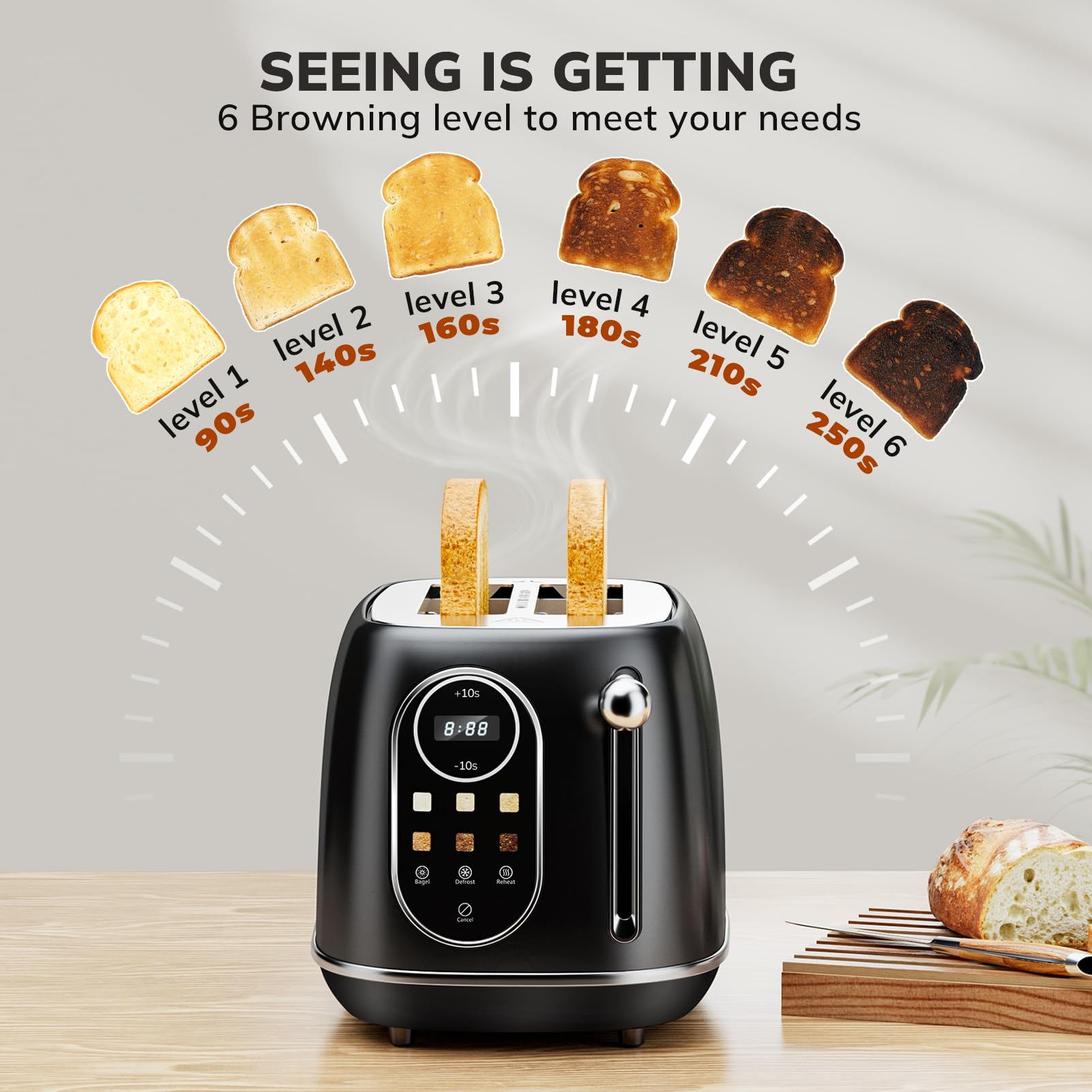 Keenstone reheat and defrost functions help revitalize leftovers without over-browning