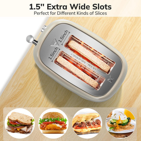 Keenstone toaster offers bagel, defrost, and cancel functions for flexible toasting
