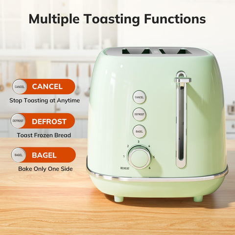 Keenstone retro stainless steel finish for a durable, stylish kitchen appliance