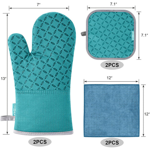 KEGOUU pot holders offering a secure grip on hot pans