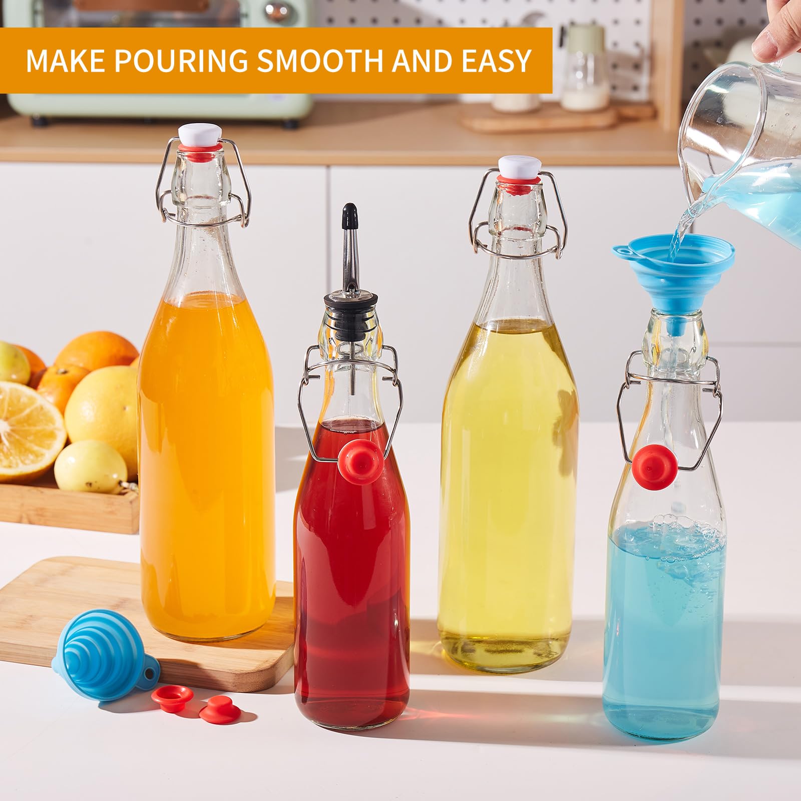 Keigocare bottles suitable for second fermentation and storage.