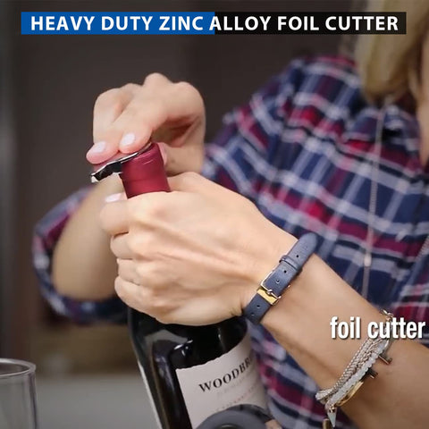 KEISSCO reliably removes natural and synthetic corks with ease