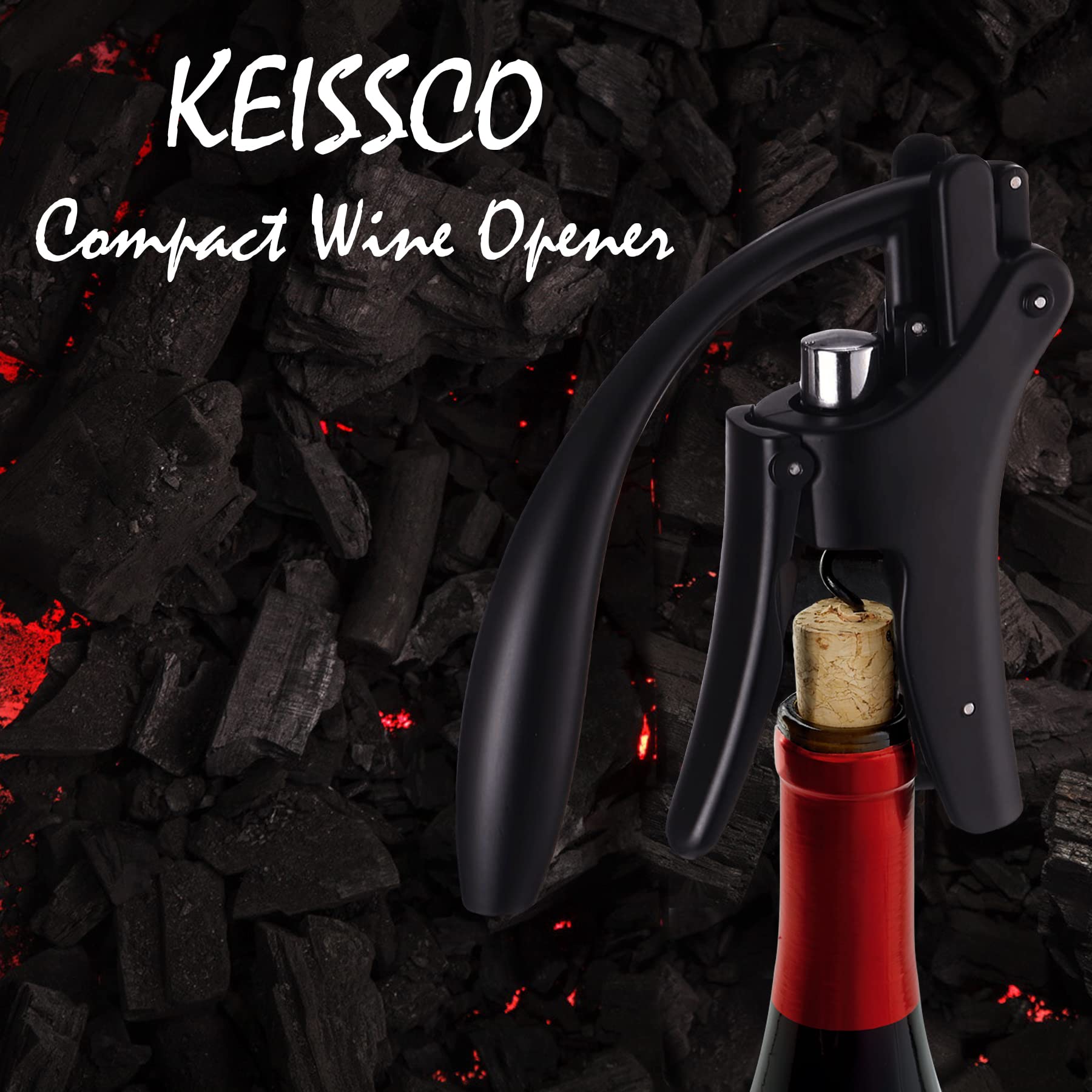 KEISSCO removes natural and synthetic corks with ease