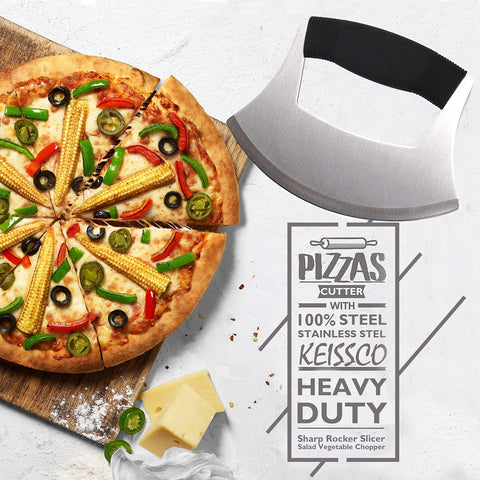 KEISSCO ultra-sharp blade delivers precise, neat slices for meats, cheeses, and fruits