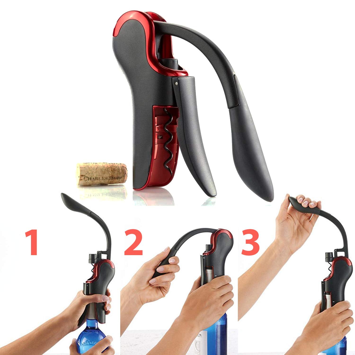 Corkscrew spiral replacement included for continued performance.
