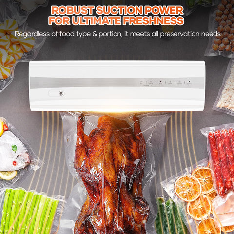 Kejector bag cutter enables precise bag sizing for efficient sealing.