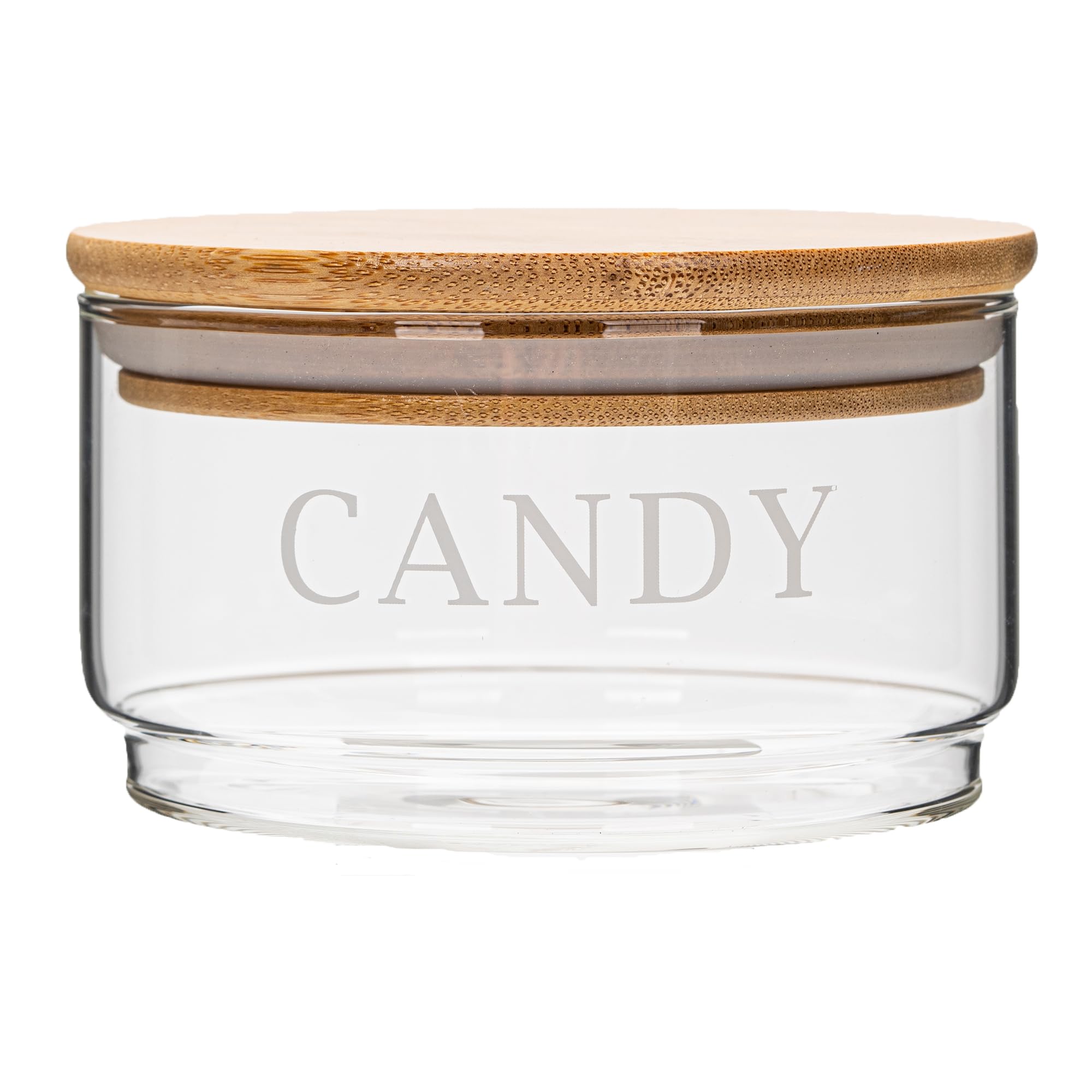 KEKEHOME kitchen storage solution in clear glass for everyday use