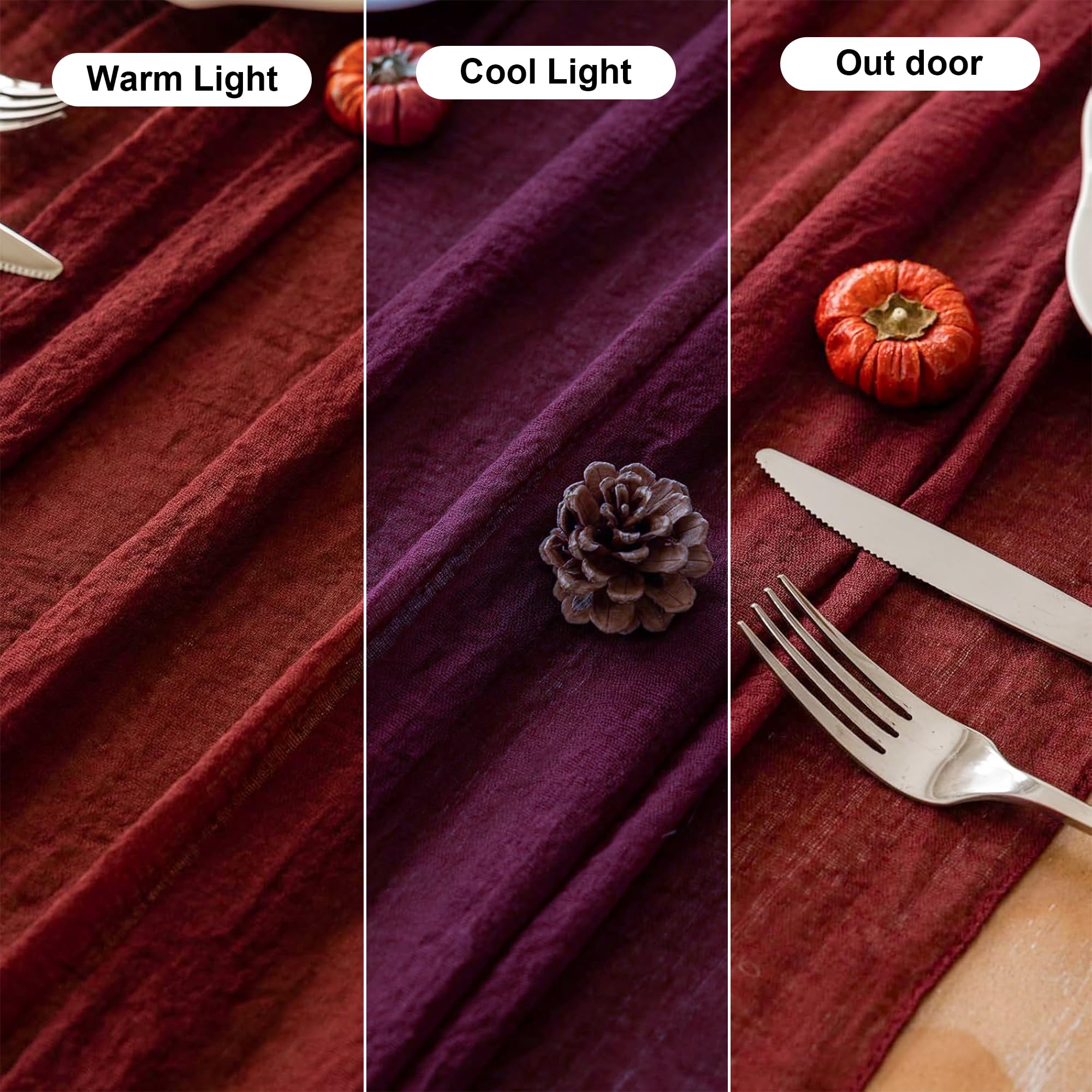 Keketoarrange bridal shower tablescape with draped burgundy runner