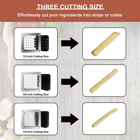 KELEYU high-carbon stainless steel blades deliver durable performance against tough vegetables.