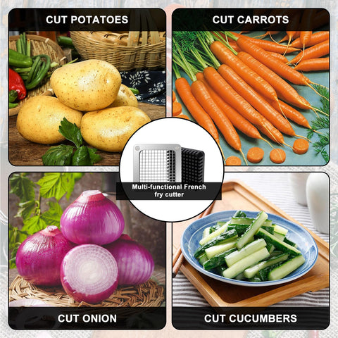 KELEYU pusher block aids safe, controlled chopping.