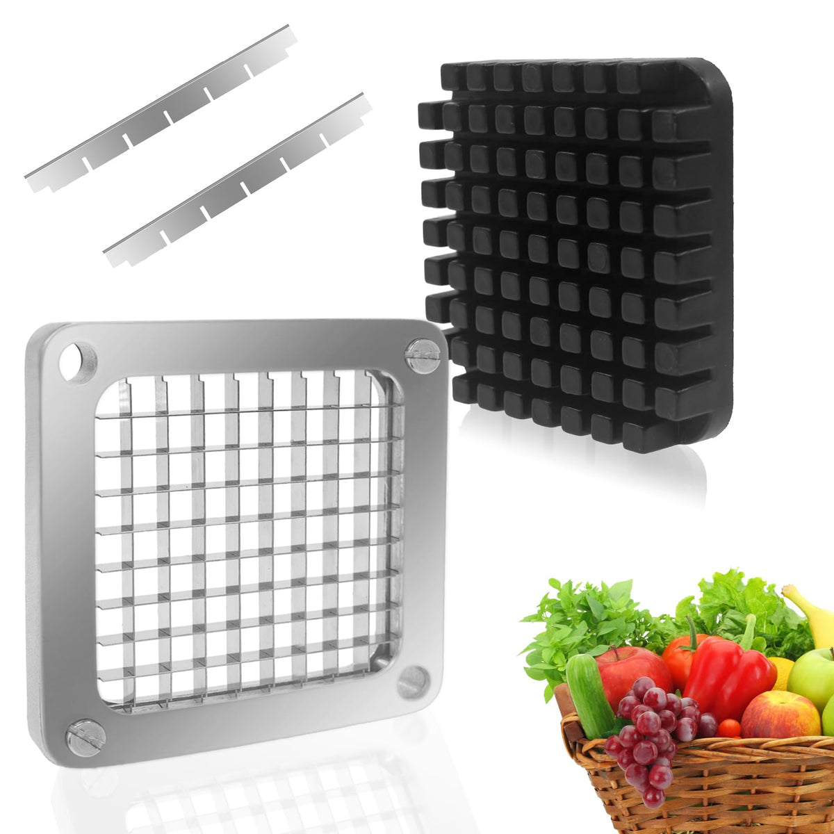 KELEYU replacement chopper 3/8 blade for consistent cuts in busy kitchens.