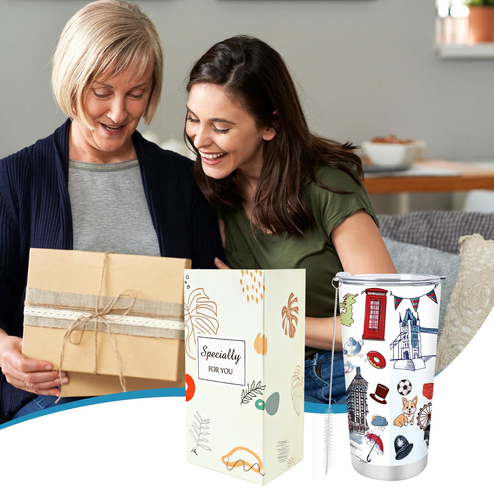 Keluna gift box packaging makes London souvenirs ready to gift.