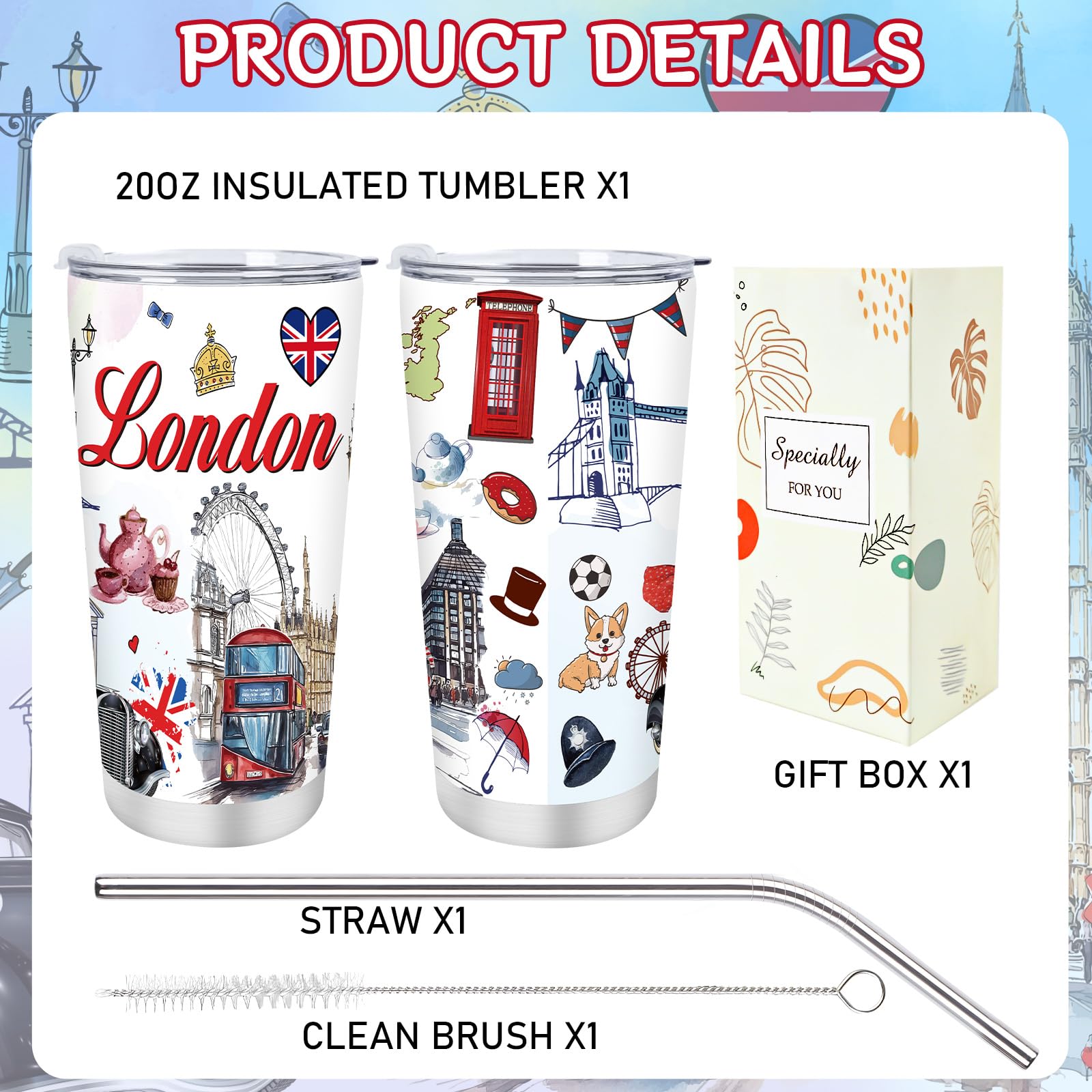 Keluna lid and straw included for leak-free sipping anywhere.