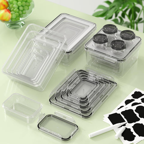 KEMETHY containers are microwave- and dishwasher-safe for easy cleaning.