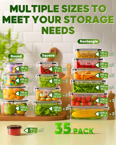 KEMETHY square containers for versatile storage and on-the-go lunches.