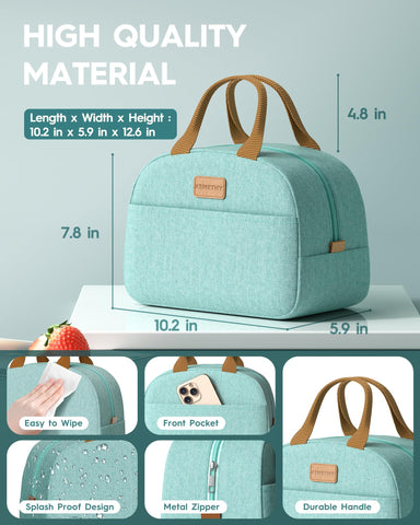 Kemethy bento interior insulation helps maintain temperature longer.