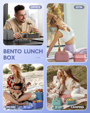 KEMETHY purple color evokes stylish, modern meal prep for adults.