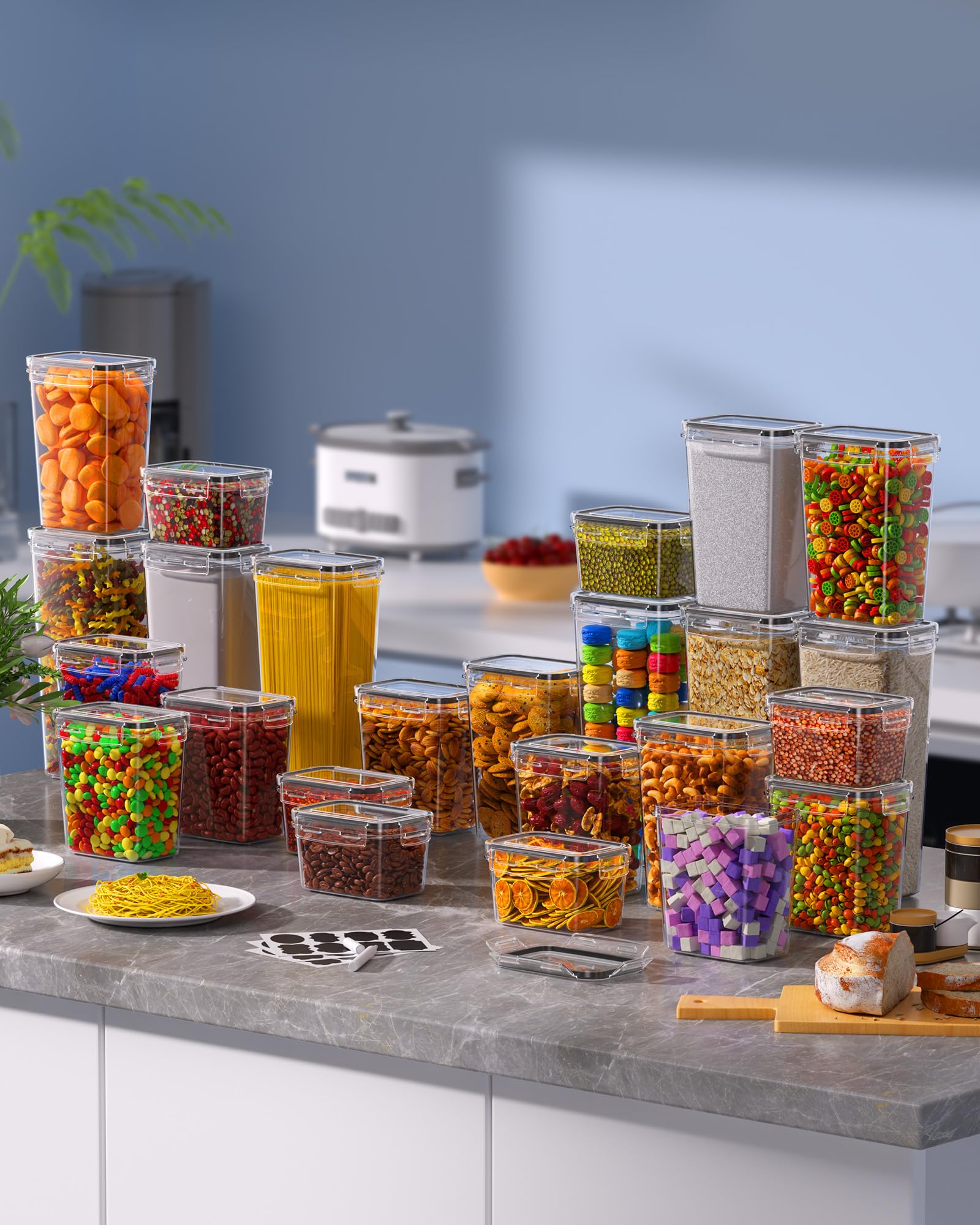 KEMETHY comprehensive kitchen solution for organized pantry and everyday meals.