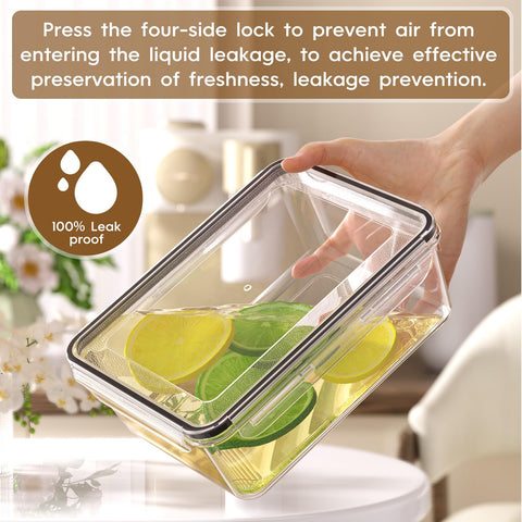 KEMETHY reinforced latch system on lid enhances leak resistance.