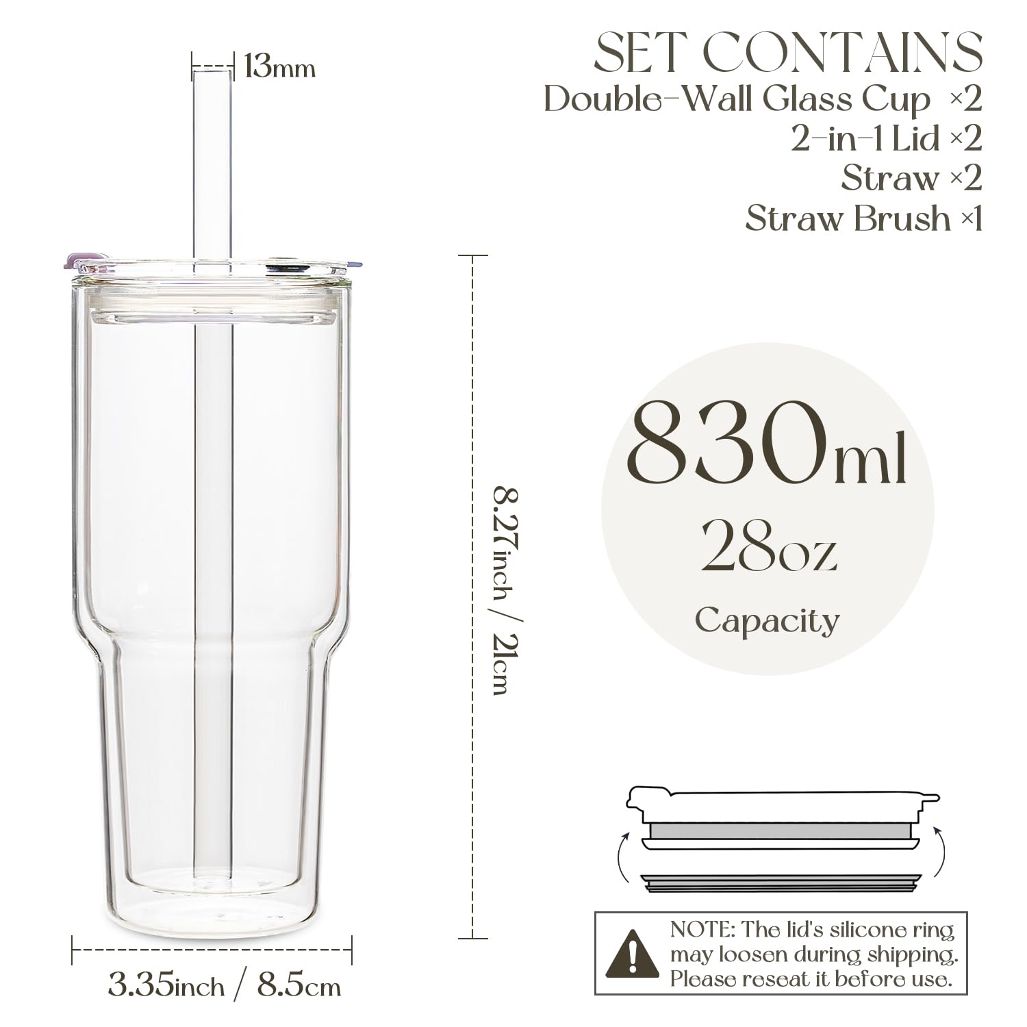 Kemorela borosilicate glass close-up shows durability under temperature changes.