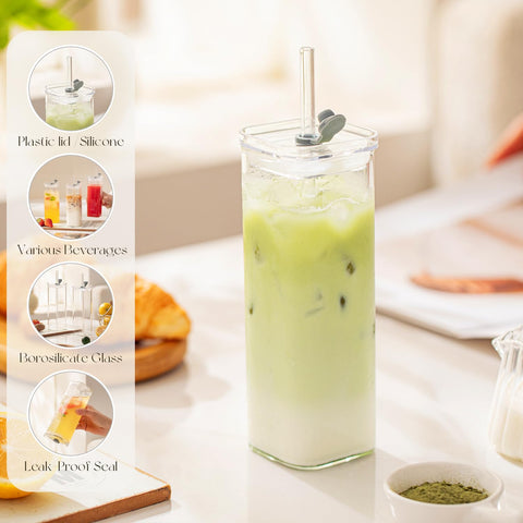 KEMORELA modern clear highball glass enhances presentation