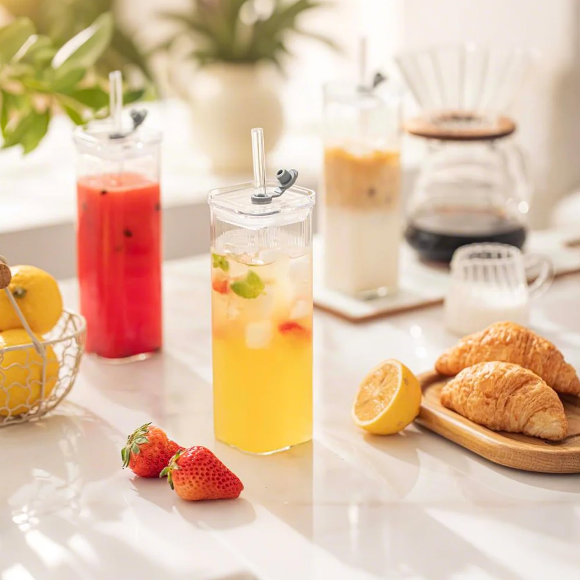 KEMORELA party ready drinkware keeps beverages fresh and stylish